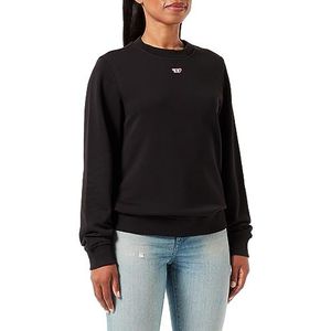 Diesel S-Ginn-d Sweatshirt voor volwassenen, uniseks, Zwart Zwart Zwart, XXL