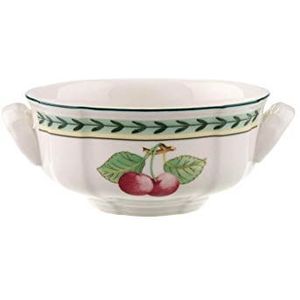 Villeroy & Boch French Garden Fleurence Soepkop, 350 ml, Premium Porselein, Wit/Meerkleurig, 0,35 Liter