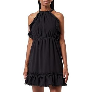 faina Dames mini-jurk 19226456, zwart, L, zwart, L