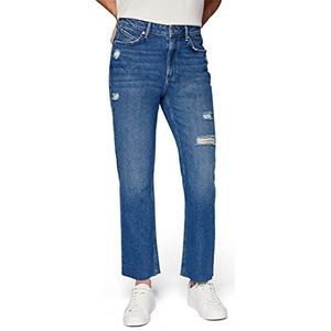 Mavi New York jeans voor dames, Donker geribbeld denim, 24W x 30L