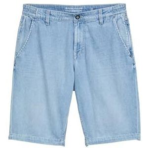 TOM TAILOR Bermuda jeans shorts voor heren, 10117 - Gebruikte Bleached Blue Denim, 30