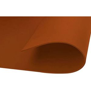 EVA-rubber bruin lamellen 40 x 60 cm x 2 mm. 20 stuks.