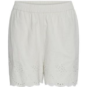 PIECES PCALMINA MW Embroidery Shorts BC, berk, M