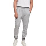 Build your Brand Organic Basic Sweatpants BY174 - Heather Grey