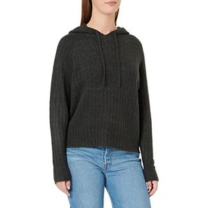 VERO MODA Hood blouse, donkergrijs, XS