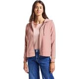 Street One - Dames Jas - Roze - Met Capuchon - Sweatjack