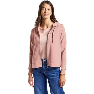 Street One - Dames Jas - Roze - Met Capuchon - Sweatjack