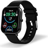DCU TECNOLOGIC Curved Glass Pro Smartwatch, 4,6 cm (1,83 inch), HD-touchscreen, aanpasbaar, IP67, waterdicht, 123 sportmodi, zwart