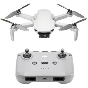 DJI Mini 4K, drone met 4K UHD-volwassenencamera, minder dan 249 g, 3-assige gimbalstabilisatie, 10 km videotransmissie, automatische terugkeer, windbestendig, 31 min vliegtijd, C0, slimme vlucht