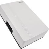 EMOS - P57102 - Deurbel - Wit - 2-draads met dubbele stroomvoorziening - 1 melodie Ding-Dong - Volume 85dB