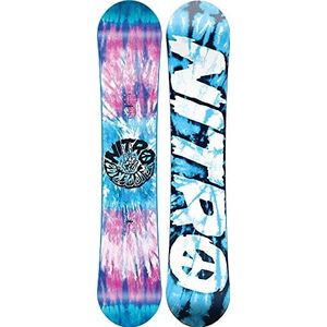 Nitro Unisex Jeugd Ripper Youth BRD '22 All Mountain Freestyle Twin kindersnowboard snowboard, multicolour, 142