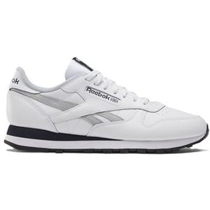 Reebok Classic Leather uniseks-volwassene Sneaker ,WHITE/PUGRY3/VECNAV ,36/37 EU