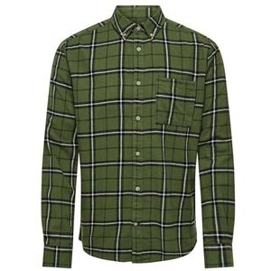 ONSRAL LS Slim Check Shirt, Rifle Green., M