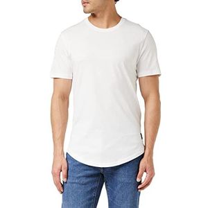 ONLY & SONS heren onsmat Longy Ss Tee Noos T-Shirt,wit (white white),S