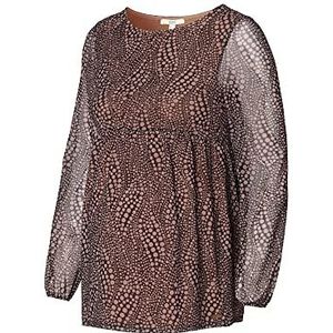 ESPRIT Maternity Dames T-shirt Ls Aop zwangerschapsshirt met lange mouwen