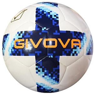 Givova Pallone Academy Star Ball, volwassenen, uniseks, wit/koningsblauw (meerkleurig), eenheidsmaat