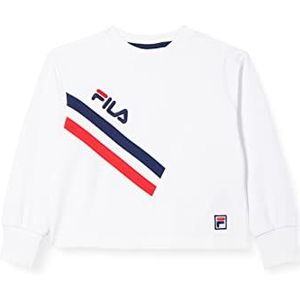 FILA ZAMORA crew sweat sweatshirt, helder wit, 86/92