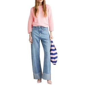 United Colors of Benetton Shirt SC Boot M/L, Roze, XS