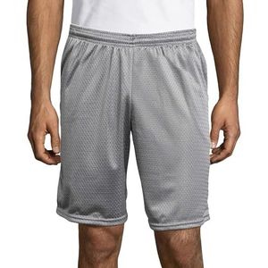 Hanes Herenshorts met netzak, Grijs, XL