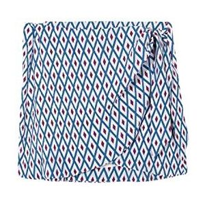 Gocco ruitpatroon rok dames, Oliegroen, M/L