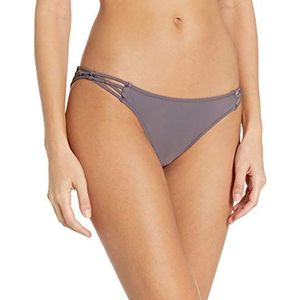 Volcom Dames Simply Solid Full Bikini Bottom, Steel Purple, X-Small, Staal Paars, XS
