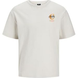 Jack & Jones JCOHOLGER Tee SS Crew Neck, maanbeam, XL