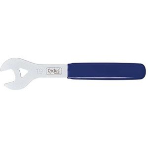 Cyclus Tools Unisex - Conussleutel voor volwassenen, zilver/blauw, 17 mm