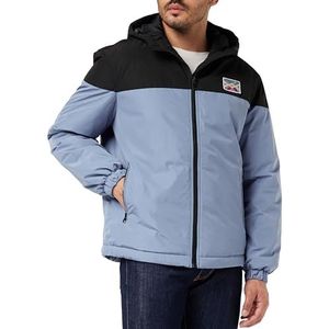 United Colors of Benetton jas voor heren, zwart en lichtblauw 903, XS