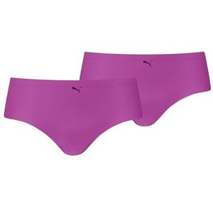 PUMA Dames Hipsters 2 Pack, Astor Purple, XL