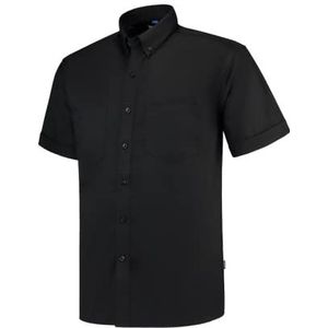 Tricorp 701001 Casual werkhemd met korte mouwen, 60% katoen/40% polyester, 150 g/m², zwart, maat 5XL
