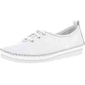 Andrea Conti Sneakers met veters voor dames, wit, maat 35 EU, wit, 35 EU