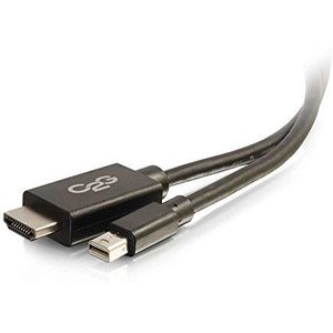 C2G 1M Mini DisplayPort manspersoon to HDMI manspersoon Full HD Audio en Video kabel