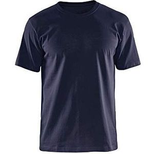 Blaklader 3535106389004XL T-shirt met slanke pasvorm, marineblauw, maat 4XL