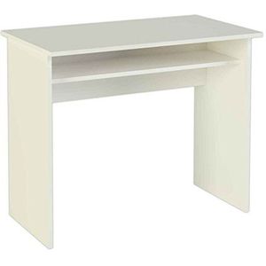 HOGAR24 ES Bureau, werktafel, inclusief dienblad, wit, afmetingen: 90 x 74 x 50 cm