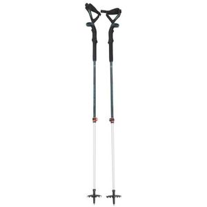 ATOMIC BCT TOURING SQS Skistokken, verstelbare stokken 95-145 cm, aluminium skistok, skistokken met ergonomische handgreep, tourski-uitrusting met veiligheidsinrichting