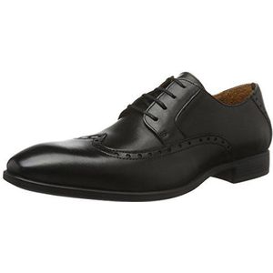 Tommy Hilfiger Heren R2285upert 10a Brogue lage veterschoenen, Zwart 990, 40 EU