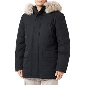 Geox M Norwolk Jacket voor heren, zwart, 50