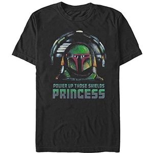 Star Wars: The Mandalorian - Notta Legitimate Leader Unisex Crew neck T-Shirt Black XL