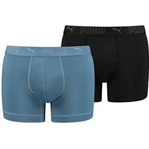 PUMA Heren Sport Microvezel Boxer Briefs, Blue Lagoon Combo, S, Blue Lagoon Combo, S