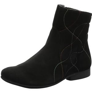 Think! Guad2 Leren gevoerde duurzame boots voor dames, 0000 zwart., 36 EU