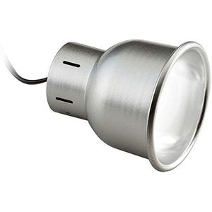 Exo Terra Reptile Nano Dome, spiegelende reflectorlamp van aluminium met hittebestendige keramische fitting, 1 stuk (1 stuk)