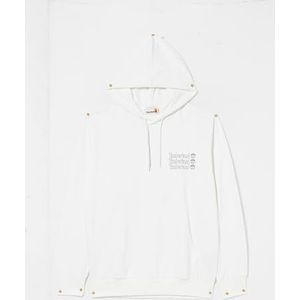 Timberland Graphic Hoodie WHITE Maat L, wit, L