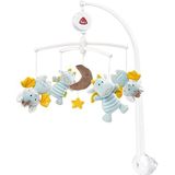 Fehn Muziekdoosje, baby, slaaphulp, met melodie ""Mozarts Wiegenlied"", muziekspeelgoed met schattige dieren, voor babybedje, voor baby's van 0-5 maanden, Little Castle