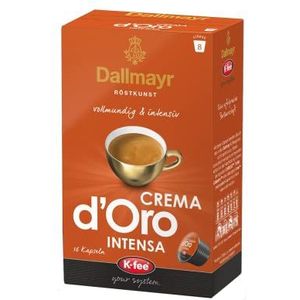 Dallmayr CREMA d'Oro INTENSA koffiecapsules, 96 stuks, compatibel met Tchibo Cafissimo (R)*, 6 stuks (6 x 16 stuks)