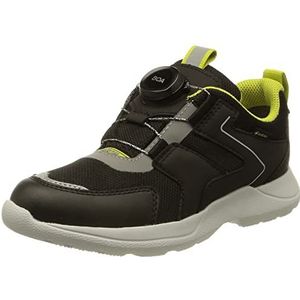 Superfit Rush Sneakers voor jongens, zwart, groen 0000, 29 EU