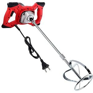 Elektrische Mixer - 2100W - 0-800r/min Snelheid - Met 6 Regelbare Snelheden - Vergrendelbare Schakelaar - Voor Industrie en Huishouden