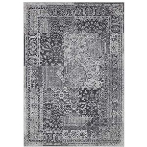 Hanse Home Designer velours tapijt Plume grijs blauw, 160x230 cm