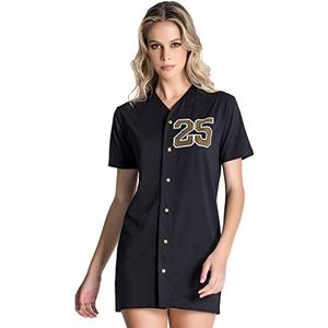 Gianni Kavanagh Black The League Crystals Casual Jurk Dames, Zwart, S