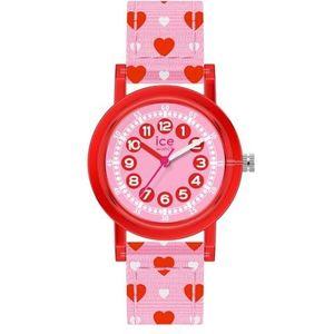 Ice-Watch - ICE learning Red love - Roze meisjeshorloge met siliconen band - 022690 (Klein)