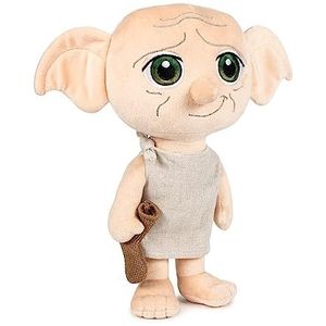 Famosa Softies - Dobby de elf met geluid uit de film Harry Potter maat 30 cm, zachte en behaaglijke textuur, als cadeau voor fans of jongens en meisjes van alle leeftijden (760022313)